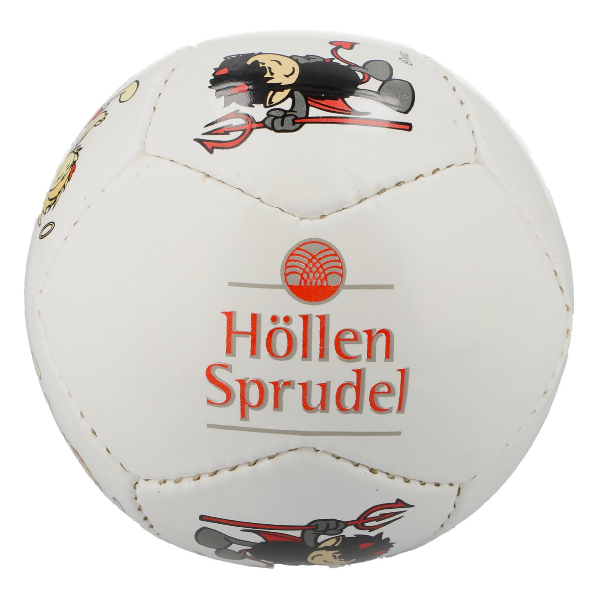 Höllensprudel Wasser Handball Size 0 neu Mischgewebe weiß