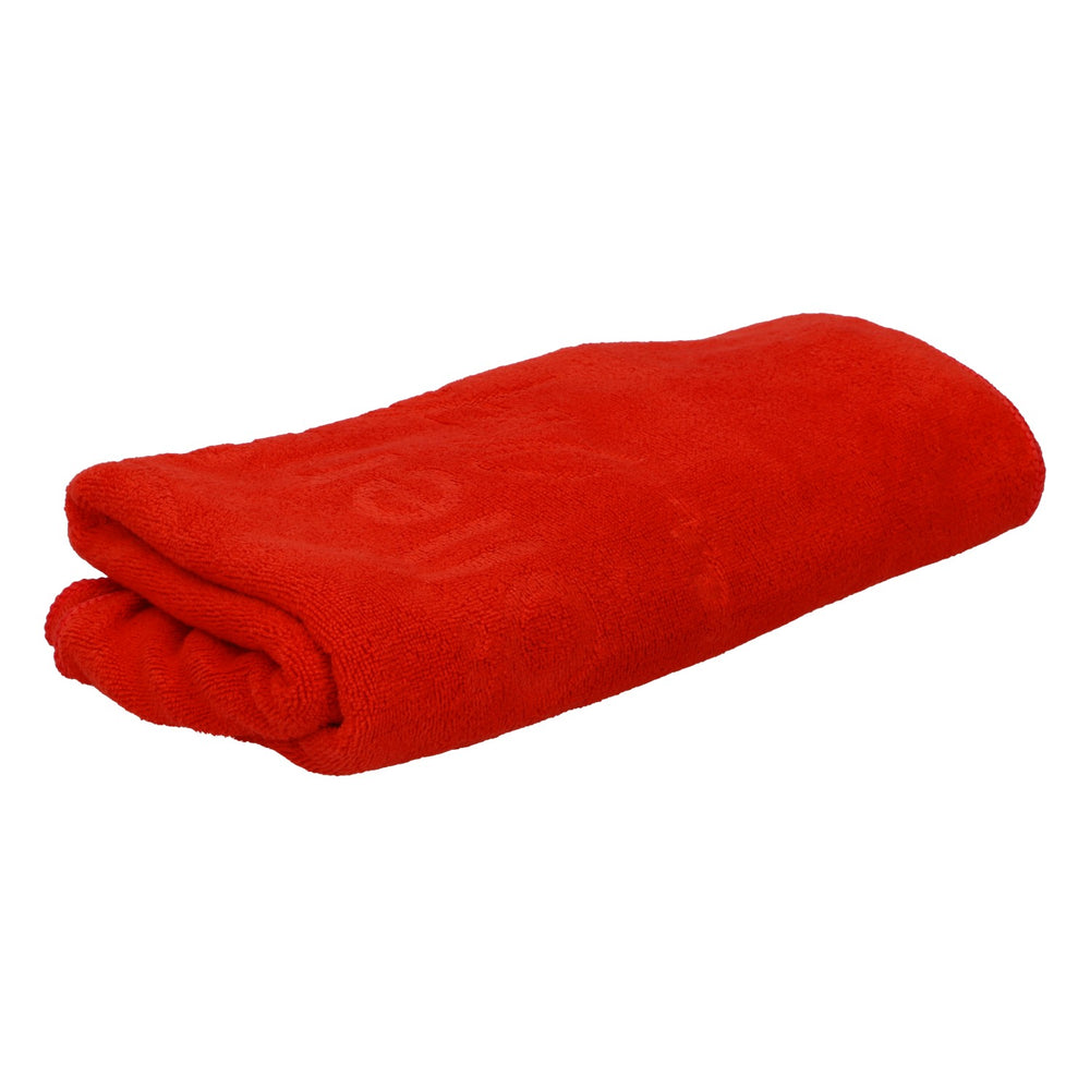Höllensprudel Whiskey Handtuch rot mit Logo – Exklusives Bar-Accessoire
