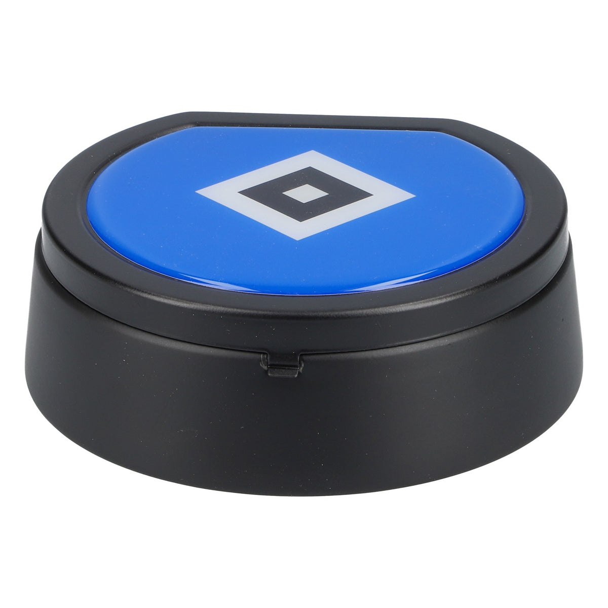 HSV Hamburg Sturm Aschenbecher Ashtry "HSV" mit Deckel und Glutkiller