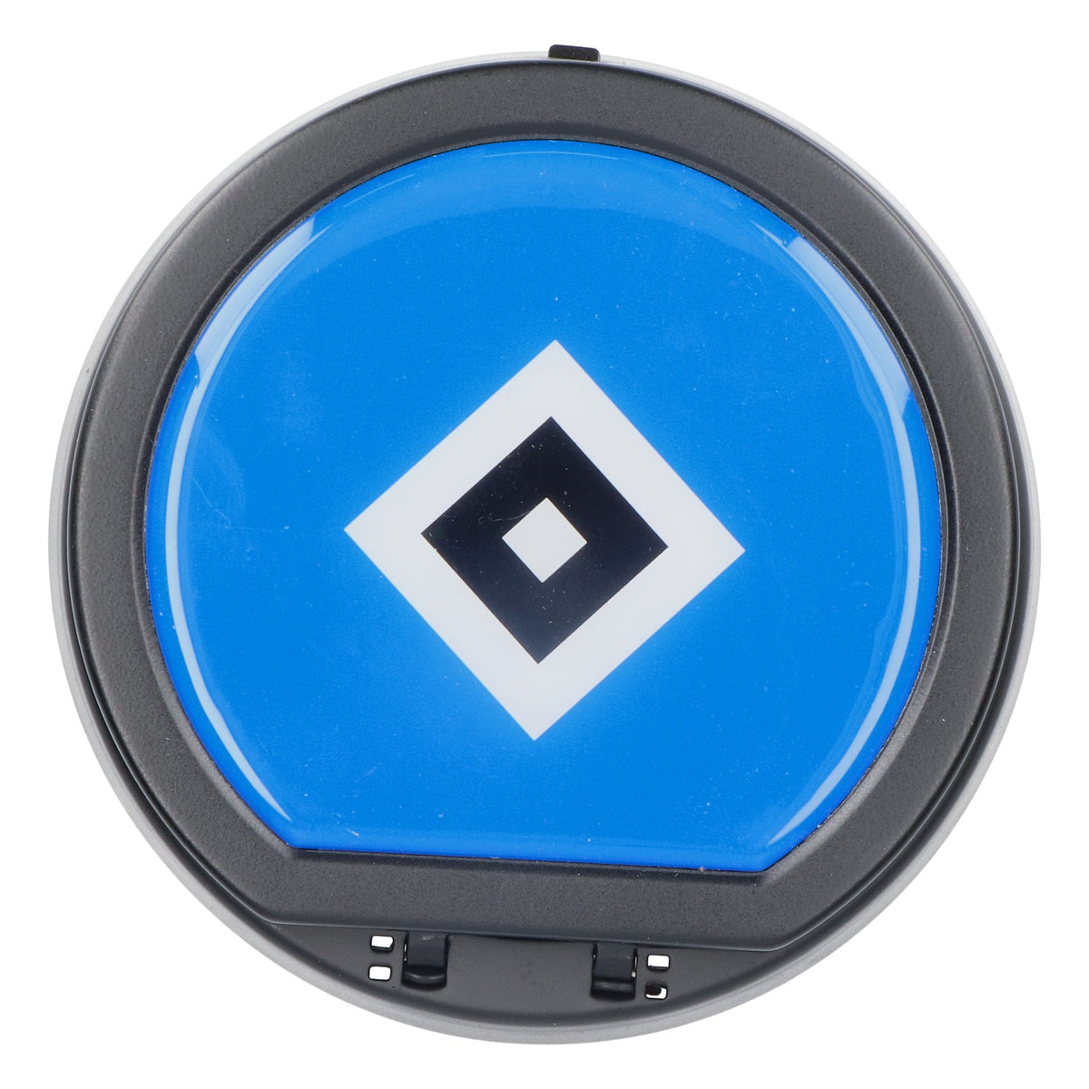 HSV Hamburg Sturm Aschenbecher Ashtry "HSV" mit Deckel und Glutkiller – Ansicht 3