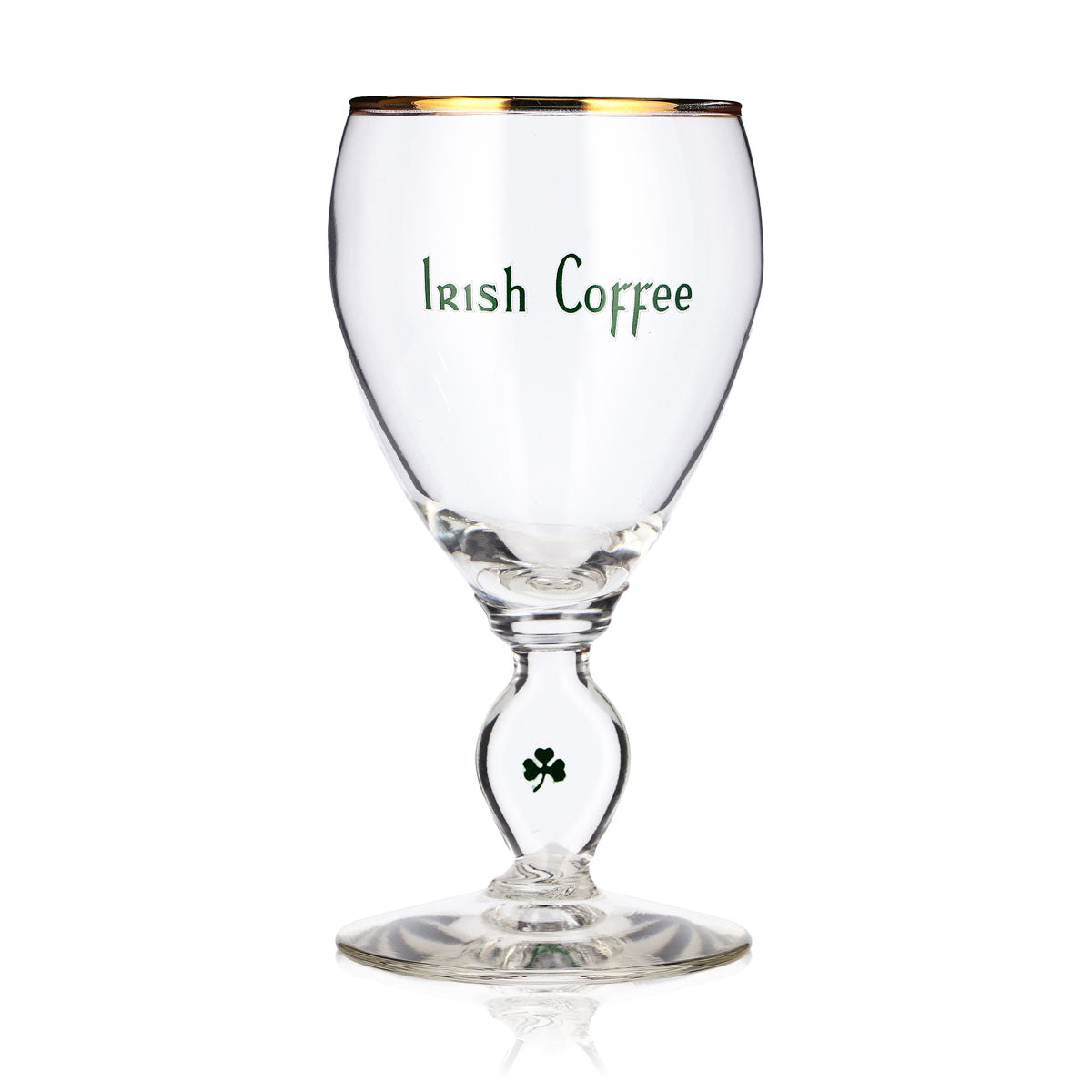 irish coffee Whiskey Glas 0,23l Pokal grünes Logo durabor Kunststoff Whiskyglas – Ansicht 2