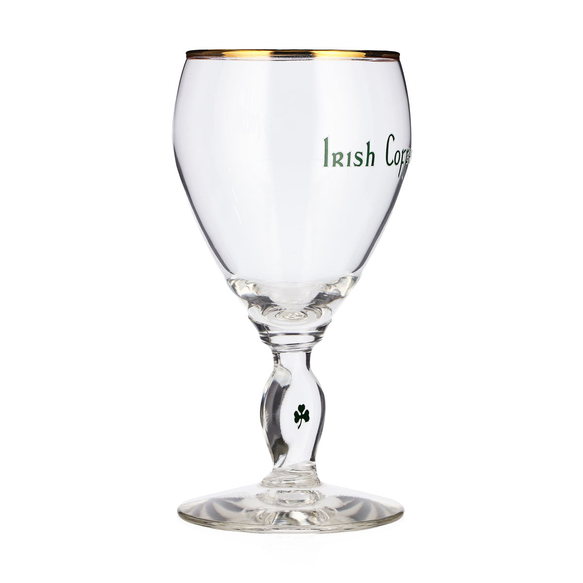 irish coffee Whiskey Glas 0,23l Pokal grünes Logo durabor Kunststoff Whiskyglas – Ansicht 3