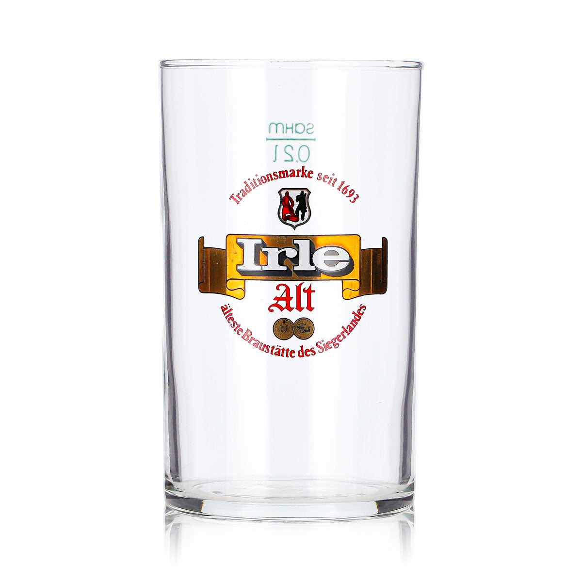 Irle Bier Glas 0,2l Becher Alt Sahm – Ansicht 2