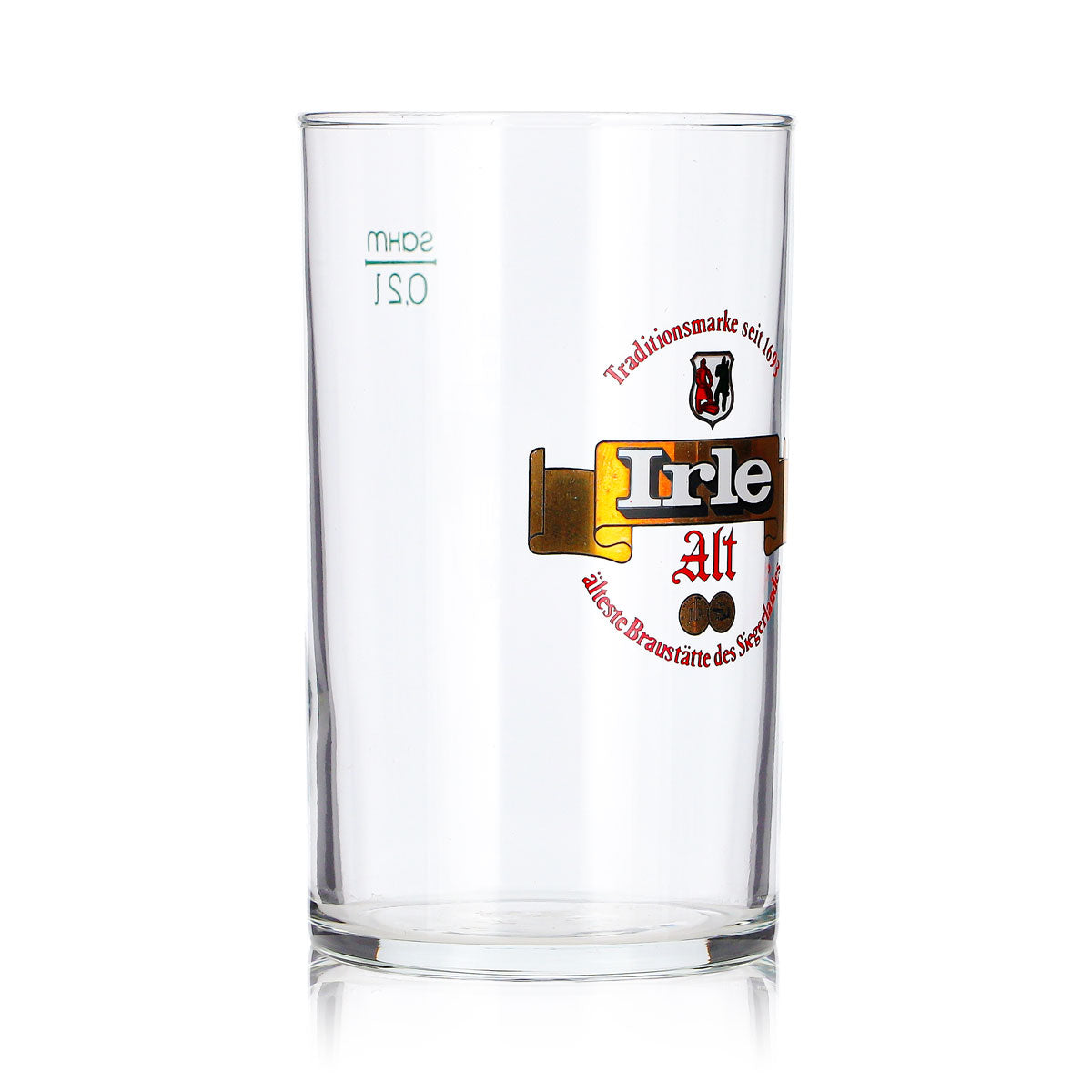 Irle Bier Glas 0,2l Becher Alt Sahm – Ansicht 3