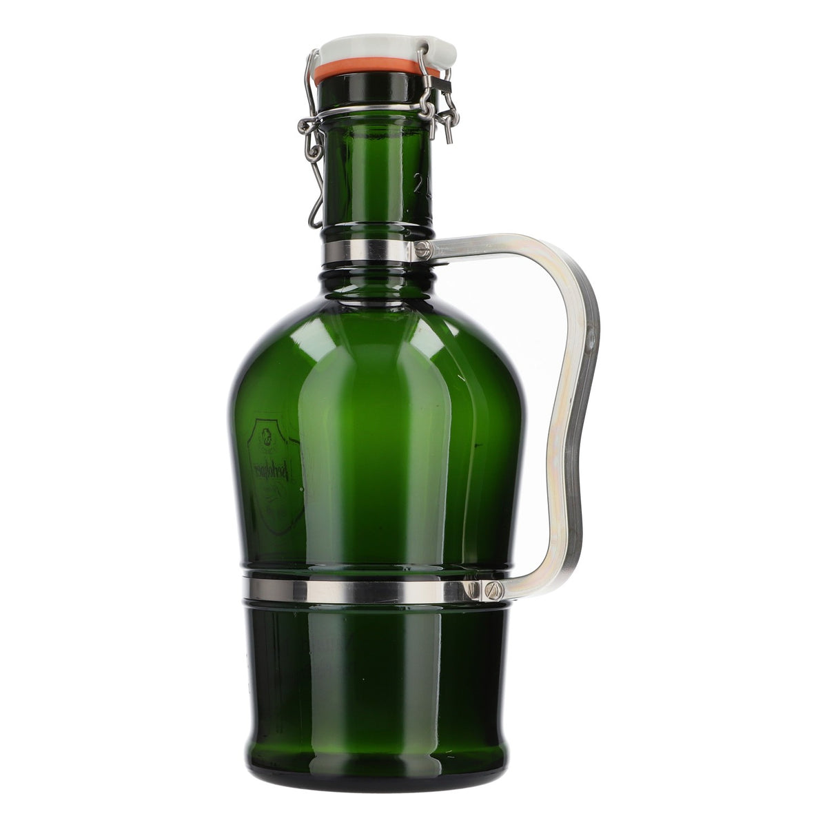 Iserlohner Pilsener Bier XXL Sammelflasche mit Verschluß Kleingeldflasche Glas Krug – Ansicht 4