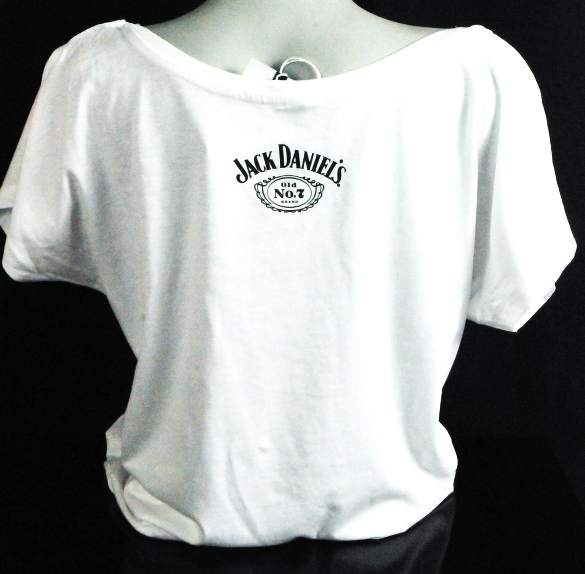 Jack Daniels Festival T-Shirt "Jack Daniel" V- Auschnitt Girly white Gr.M – Ansicht 3