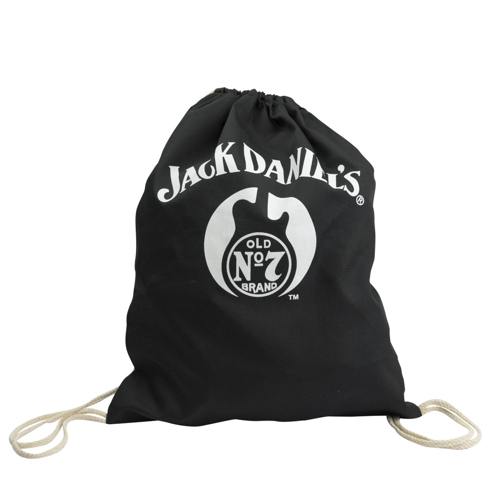 Jack Daniels Jutebeutel Tasche Rucksack Backpack Sportbeutel Gym Strand Einkauf