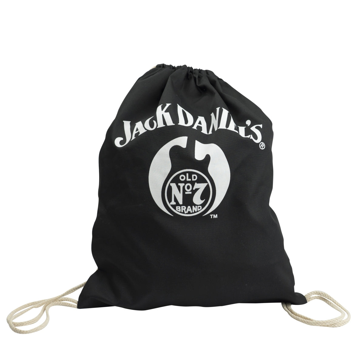 Jack Daniels Jutebeutel Tasche Rucksack Backpack Sportbeutel Gym Strand Einkauf