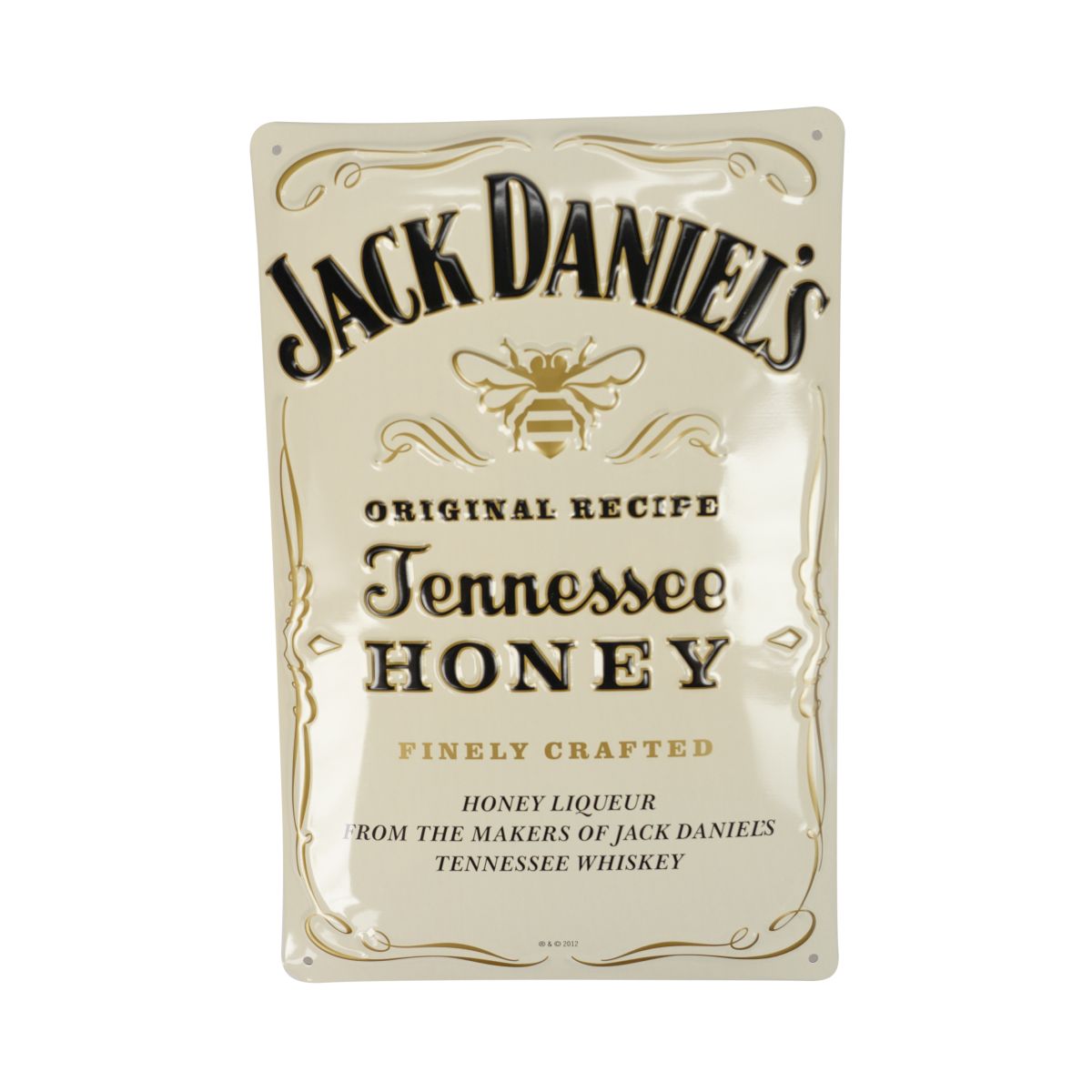 Jack Daniels Wandschild Blechschild 29x19 cm Tennessee Honey Reklame Merch
