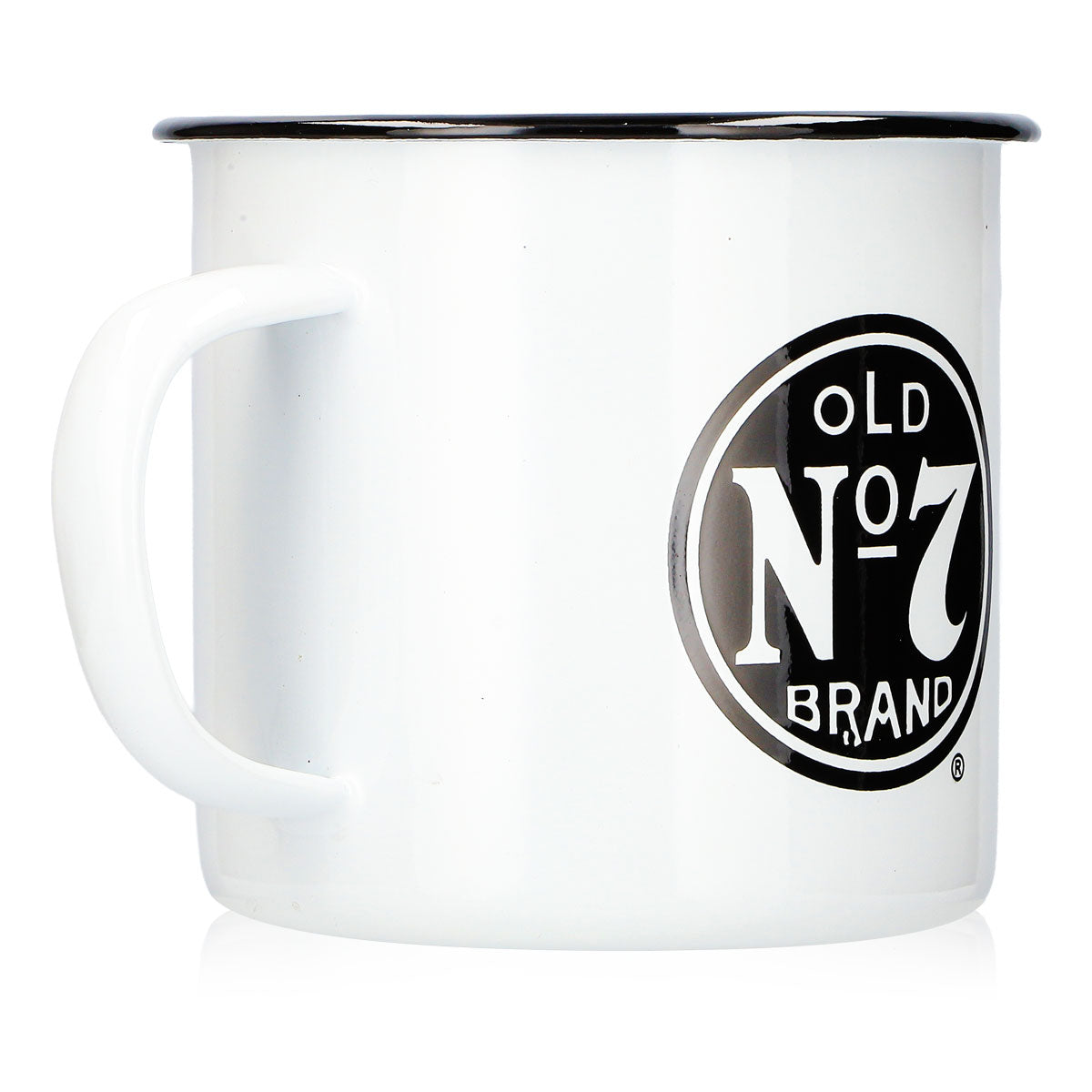 Jack Daniels Whiskey Glas 0,54l Tasse "MAKE IT COUNT" weiß – Ansicht 4