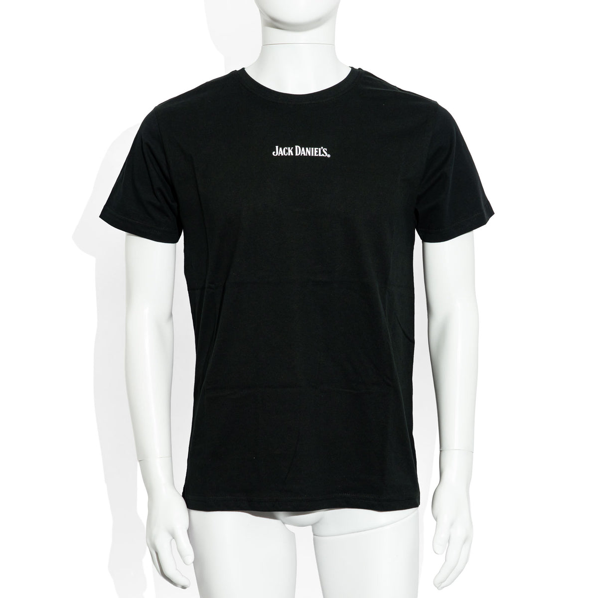 Jack Daniels Whiskey Glas Rundhals Unisex T-Shirt "Please" Baumwolle