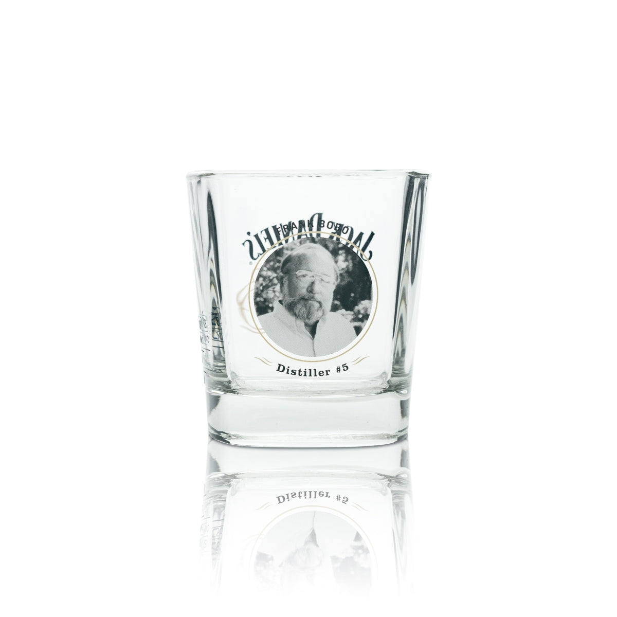 Jack Daniels Whiskey Master Distiller Glas Tumbler Frank Bodo No. 5 Gläser Rar