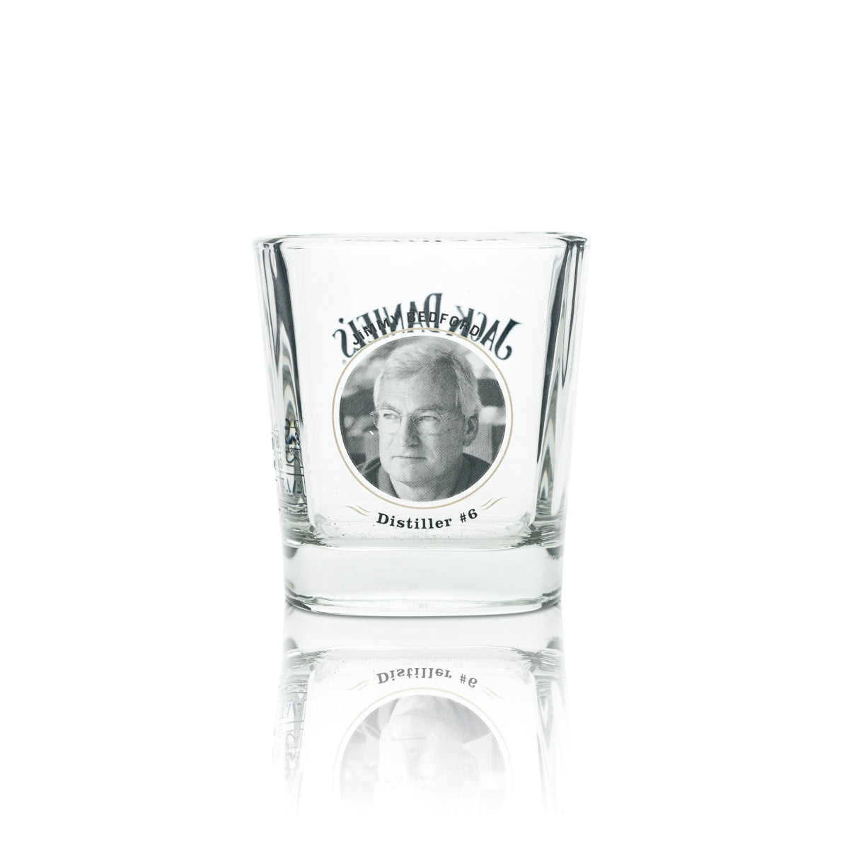 Jack Daniels Whiskey Master Distiller Glas Tumbler Jimmy Bedford No. 6 Gläser