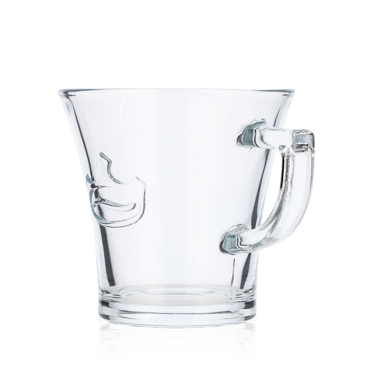 Jacobs Kaffee Glas 0,2l Tasse Kaffeetasse Americano Cup Relief – Ansicht 2
