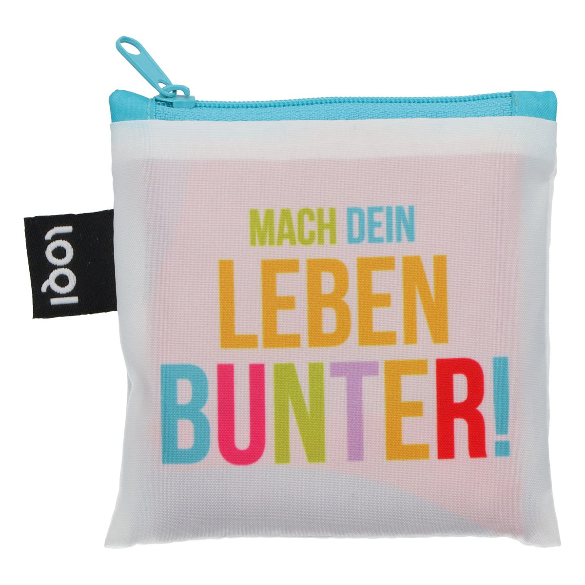 Jacobs LOQI TASSIMO Einkaufstasche Falt-Shopper Bag Blau bunt Polyester – Ansicht 3