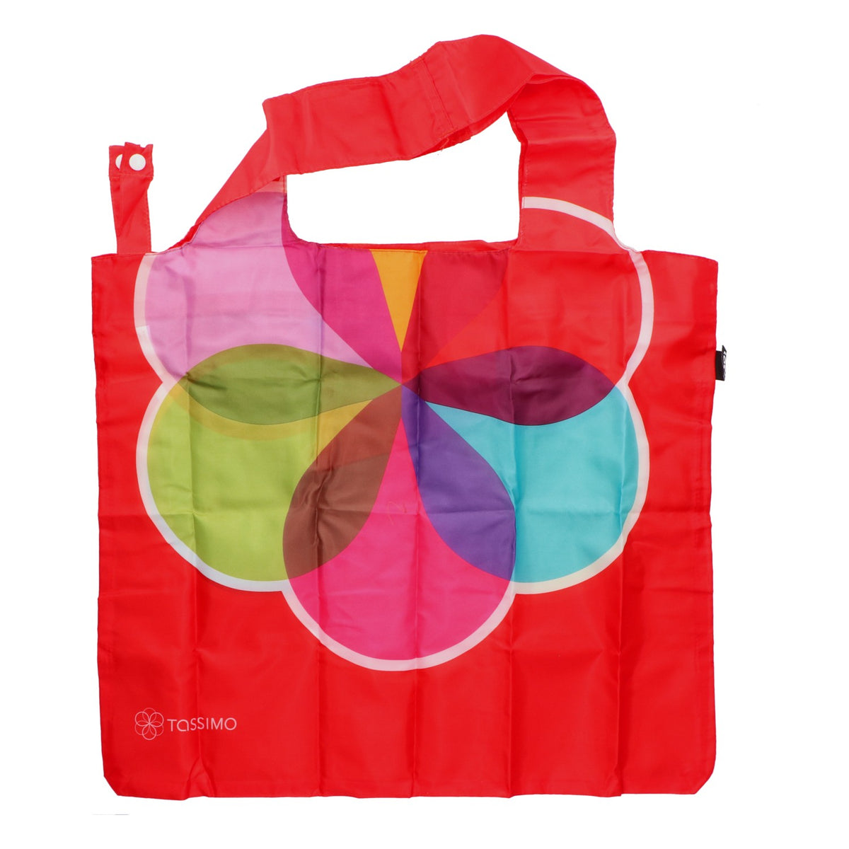 Jacobs LOQI TASSIMO Einkaufstasche faltbar Shopper Rot Polyester Bag – Ansicht 2