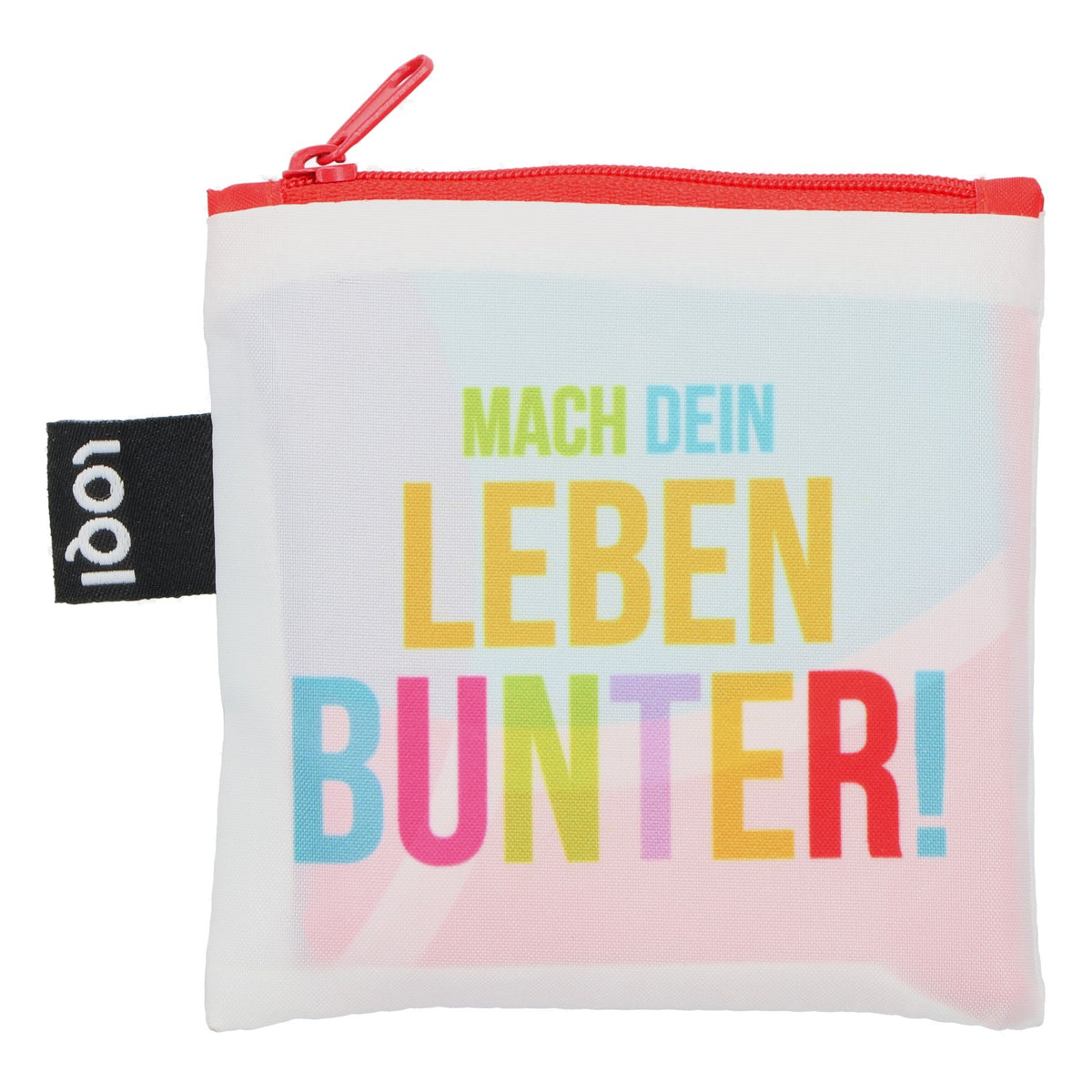 Jacobs LOQI TASSIMO Einkaufstasche faltbar Shopper Rot Polyester Bag – Ansicht 3