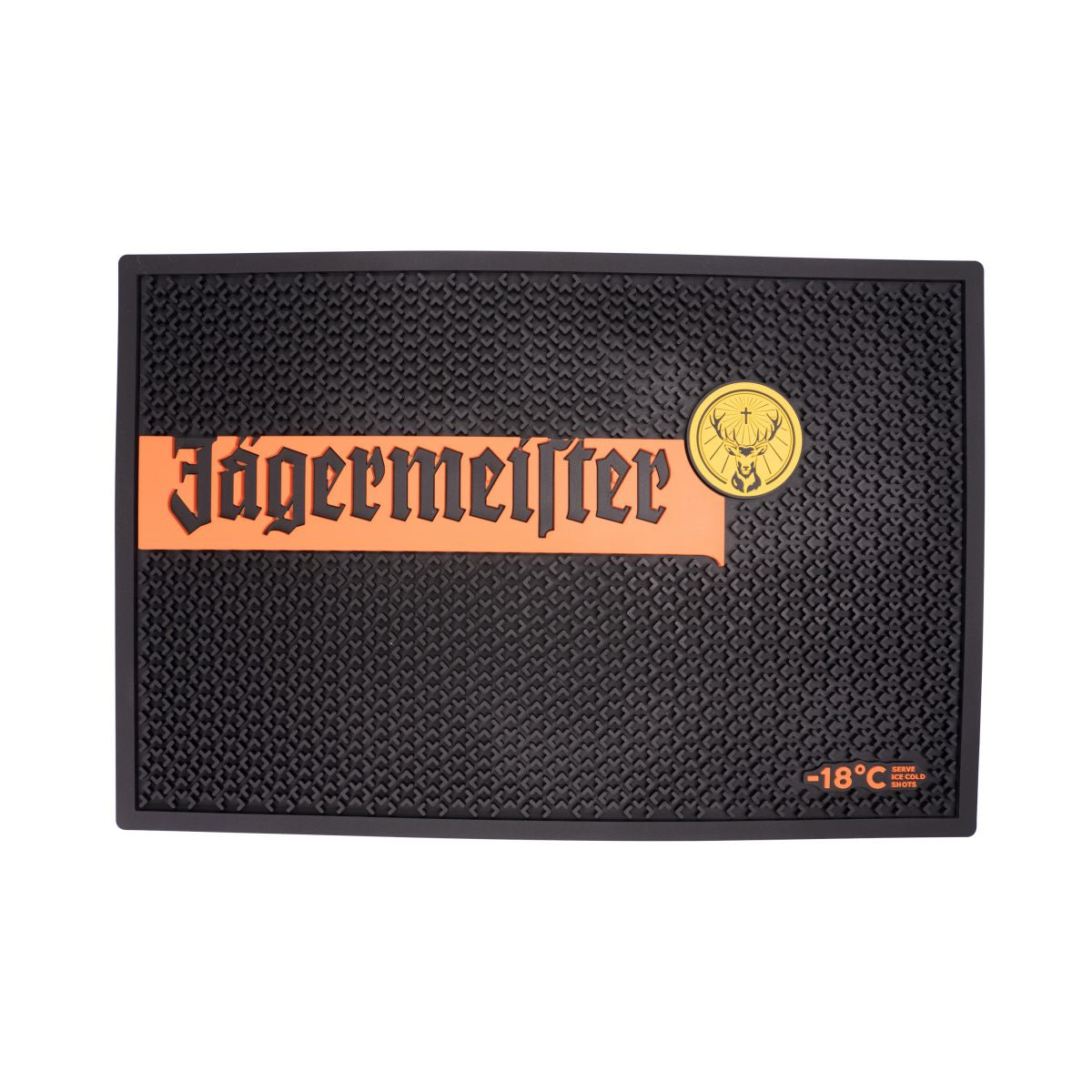 Jägermeister Barmatte Abtropfmatte 45x30cm Barunterlage Barzubehör Antirutsch – Ansicht 2