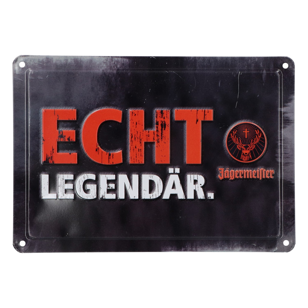 Jägermeister Blechschild Dekoration Wandschild Werbeschild20x14 cm Leinwand Reklame Gebraucht