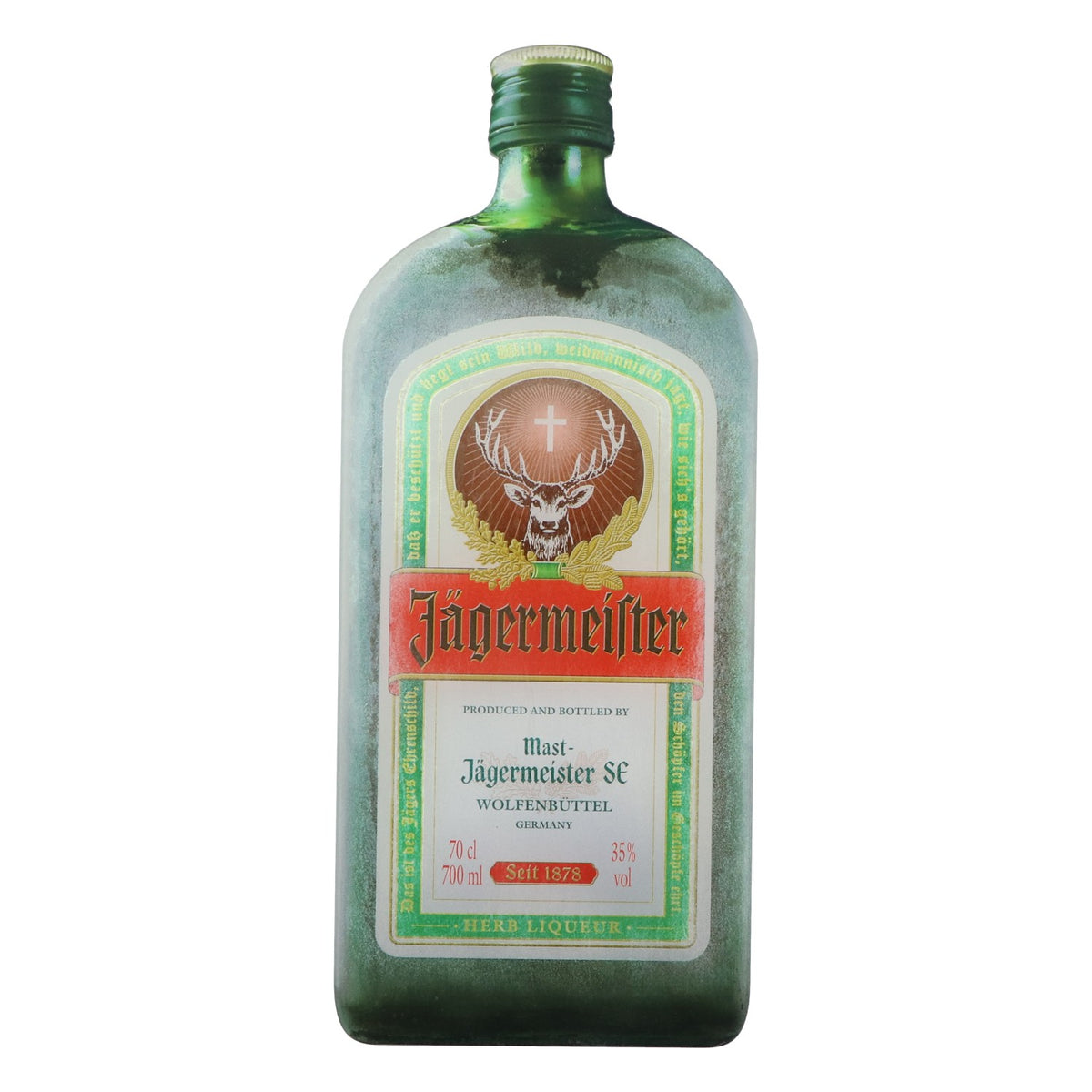 Jägermeister Deko Schild Flasche Wandschild Werbedeko Bardekoration Merch