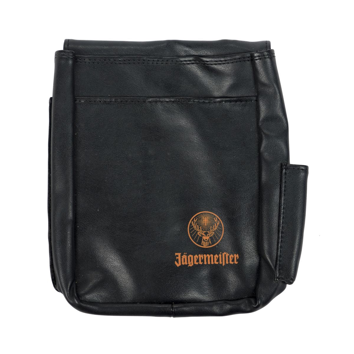Jägermeister Kellnerbörse Gürteltasche Leder Schwarz Kellnerzubehör Gastronomie