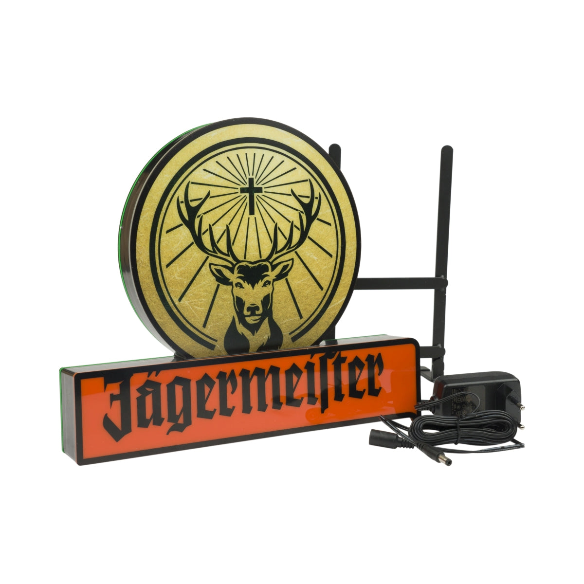 Jägermeister Leuchtreklame LED Schild Reklame Tafel Wand Licht Werbung Bar – Ansicht 5