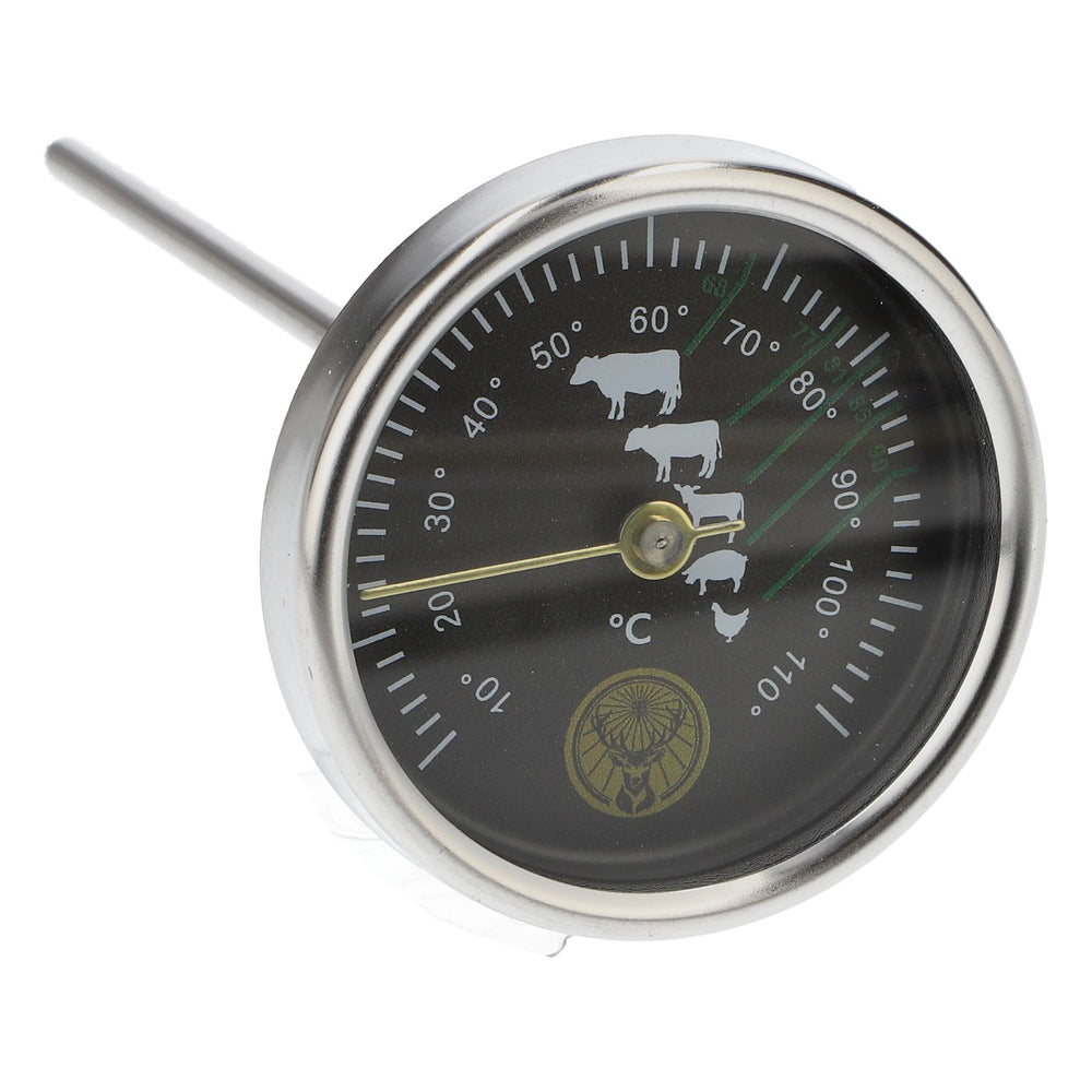Jägermeister Likör Grillthermometer Edelstahl BBQ Grillzubehör