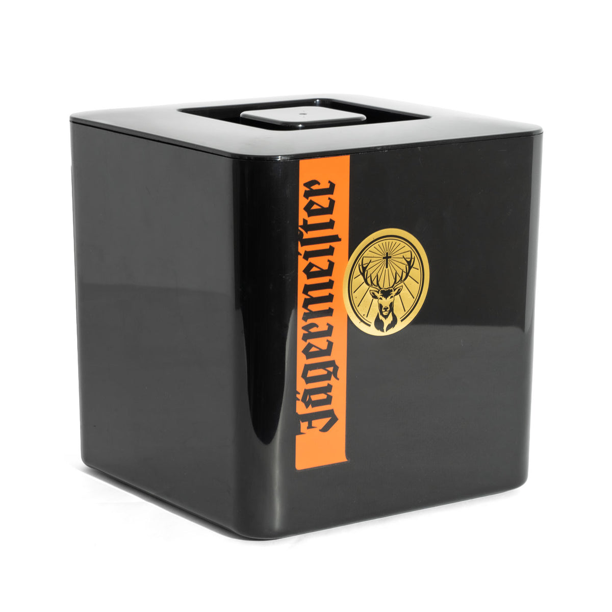 Jägermeister Likör Kühler Eisbox Eiswürfelbehälter Icecube dreiteilig 10l eckig neues Design – Ansicht 3