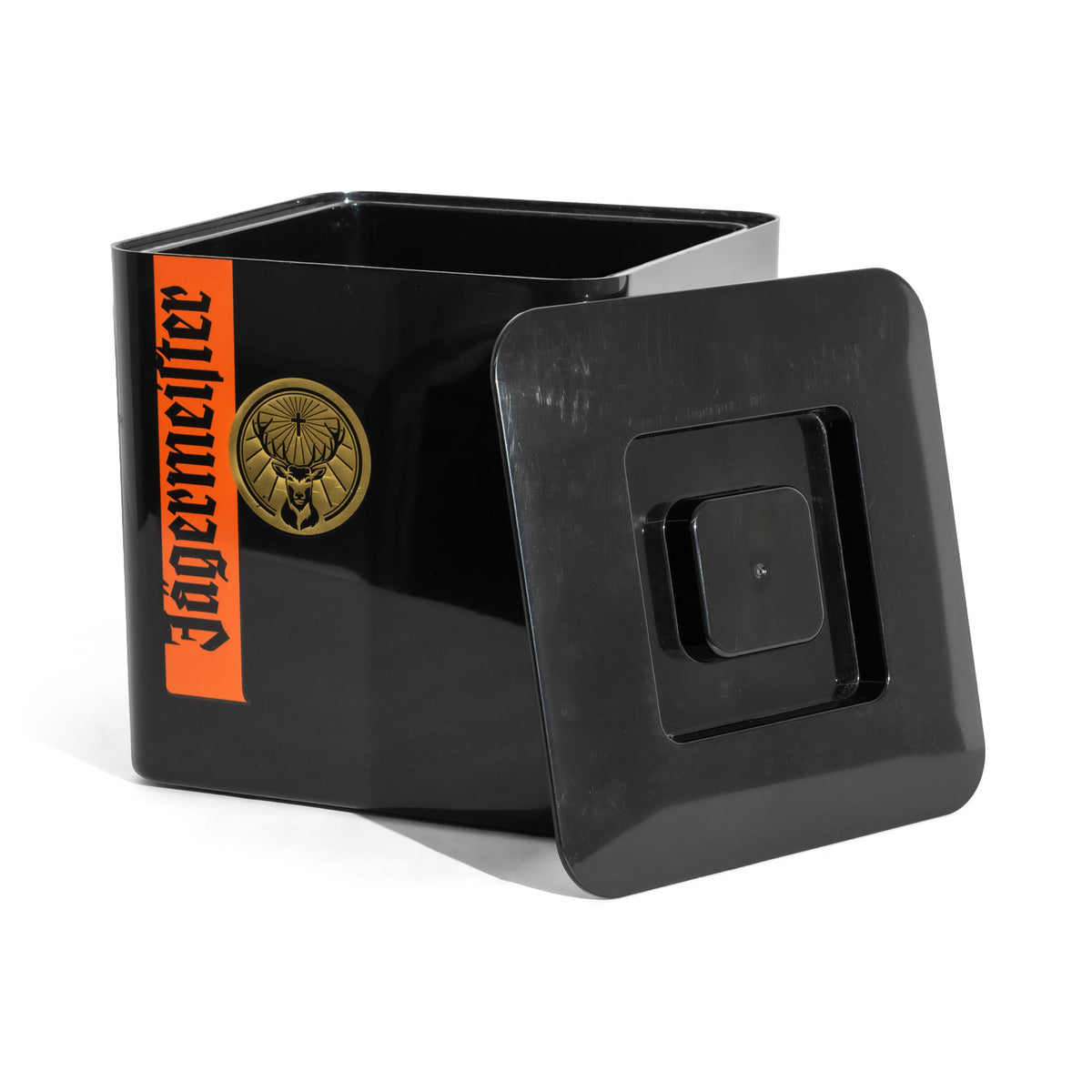 Jägermeister Likör Kühler Eisbox Eiswürfelbehälter Icecube dreiteilig 10l eckig neues Design – Ansicht 4