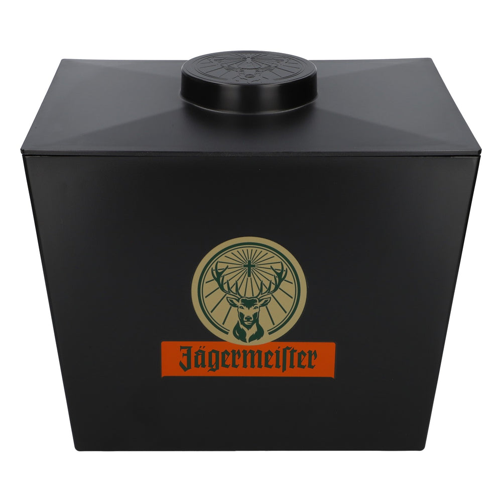 Jägermeister Likör Kühler Eiswürfelbox Breit "ICE Container DACH" mit Deckel