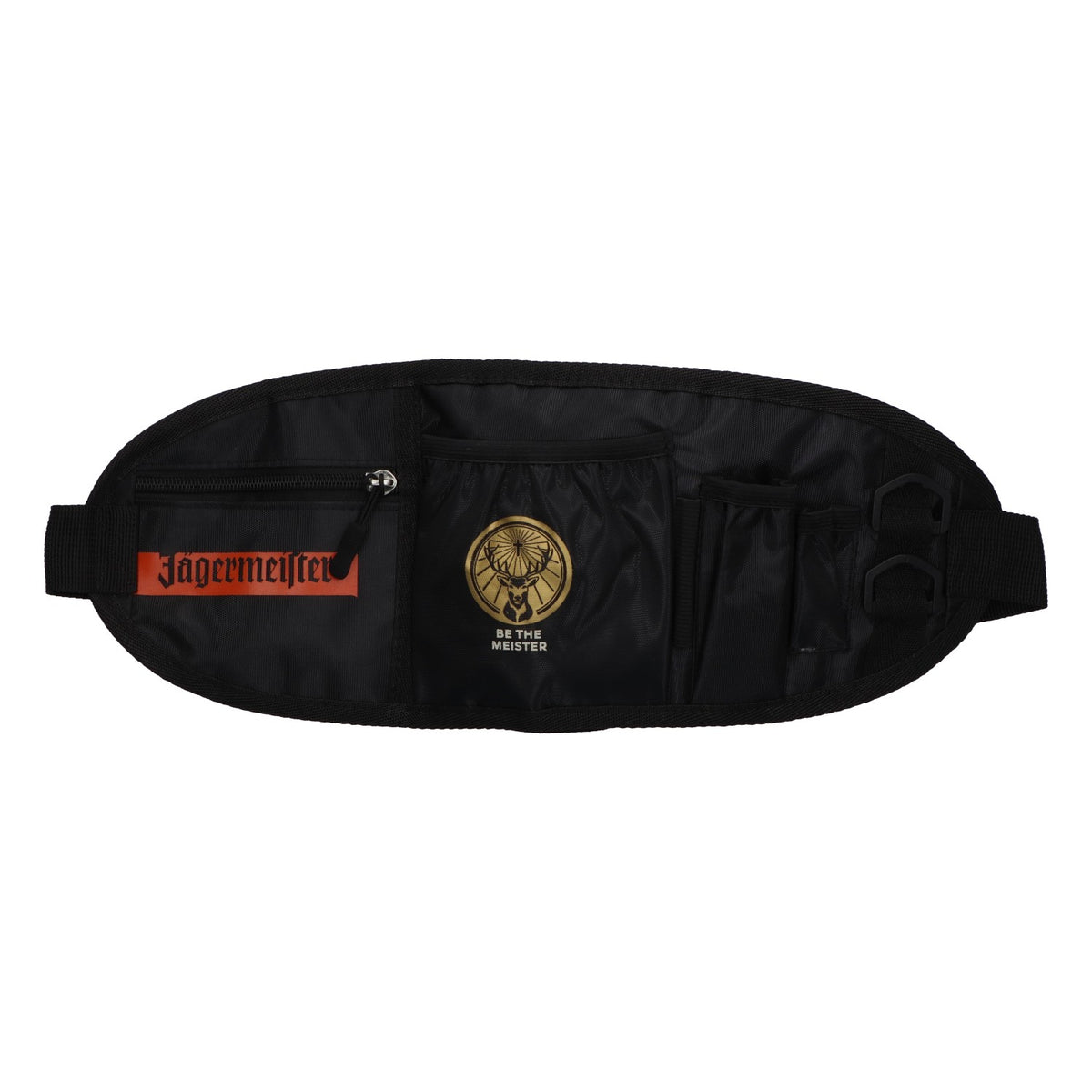 Jägermeister Likör Laufgürtel neu Mischgewebe schwarz
