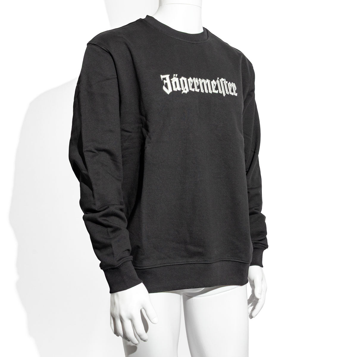 Jägermeister Likör Pullover Sweater Schwarz Crewneck Black Größe S – Ansicht 2