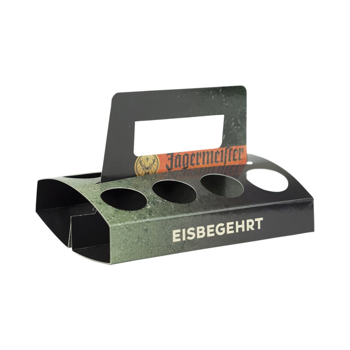 Jägermeister Likör Tablett Einwegshot Rack Träger 8 Plätze Becher Pappe Bar – Ansicht 2
