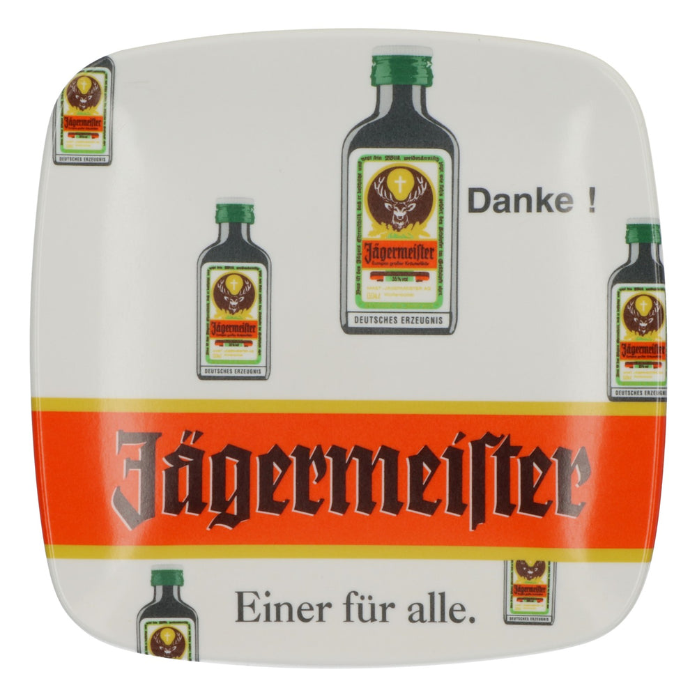 Jägermeister Likör Zahlteller Geldschale Kiosk Büdchen weiß neu Kunststoff