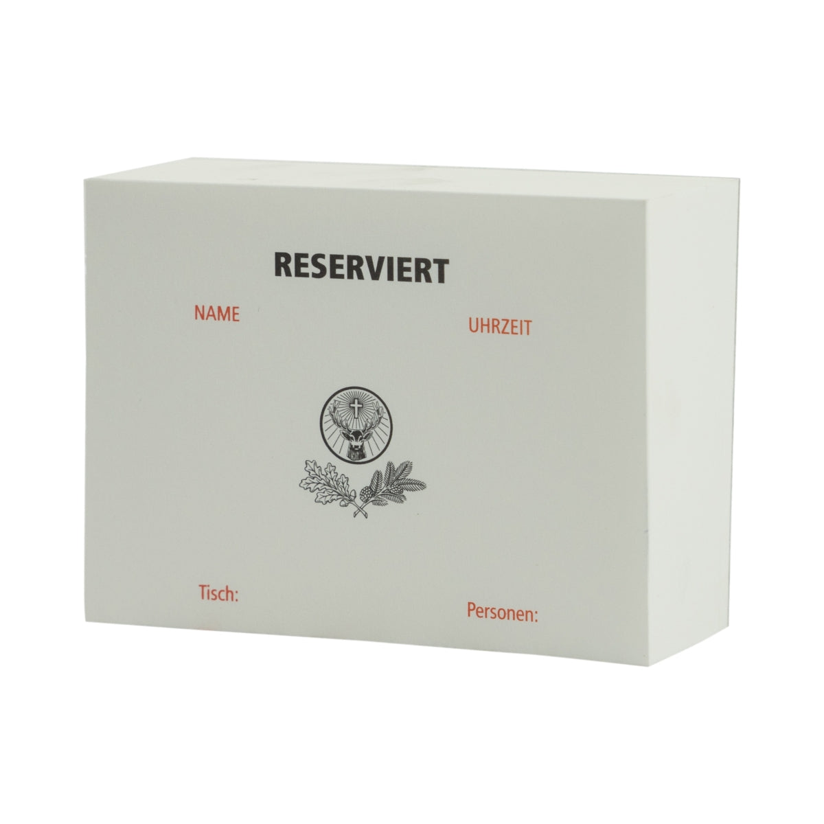 Jägermeister Notizblock Reservierungen Platzhalter 200 Blatt Gastro Restaurant