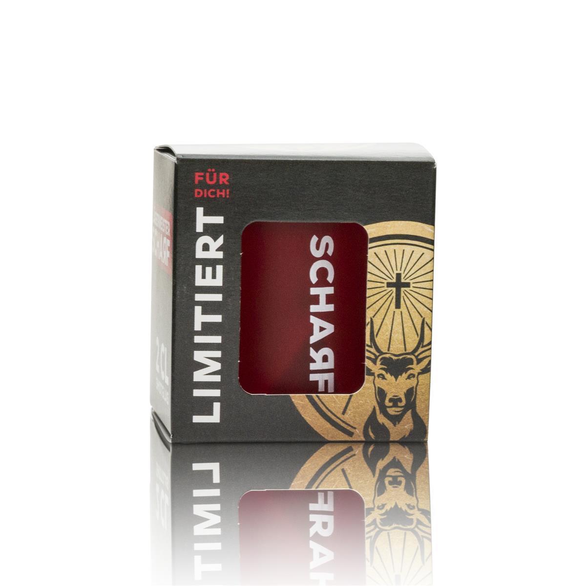 6x Jägermeister Scharf Hot Ginger Likörglas 2cl - Rote Shotgläser Sonderedition – Ansicht 4