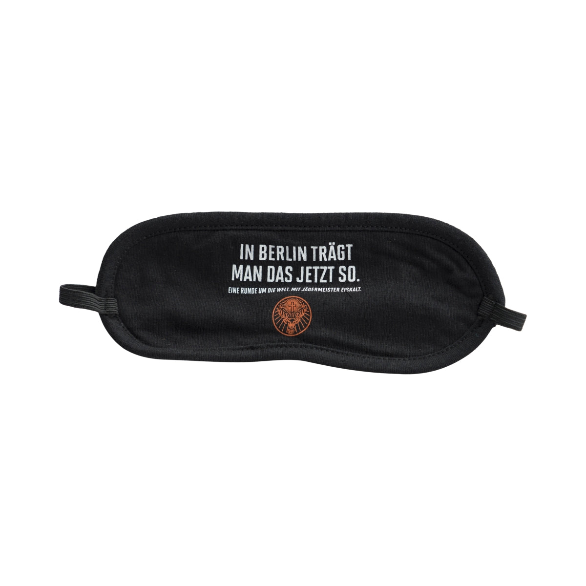 Jägermeister Schlafmaske Augenmaske Schlafbrille Sleep Mask Lichtdicht Nacht