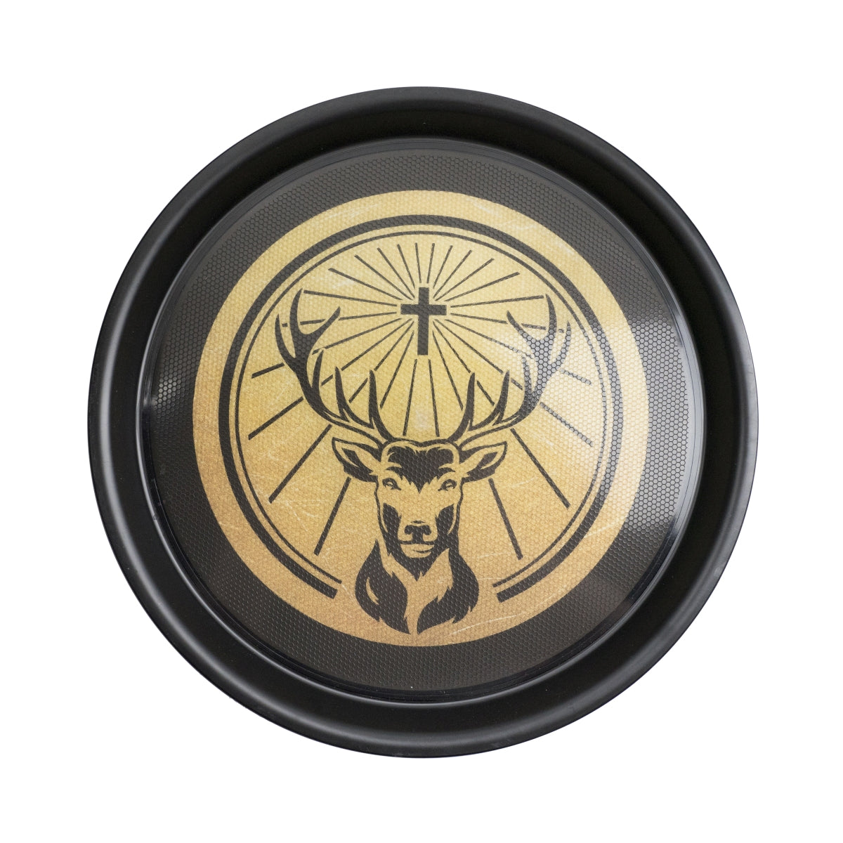 Jägermeister Servier Tablett Ø37cm Kellner Ober Gastro Bar Essen Getränke Club