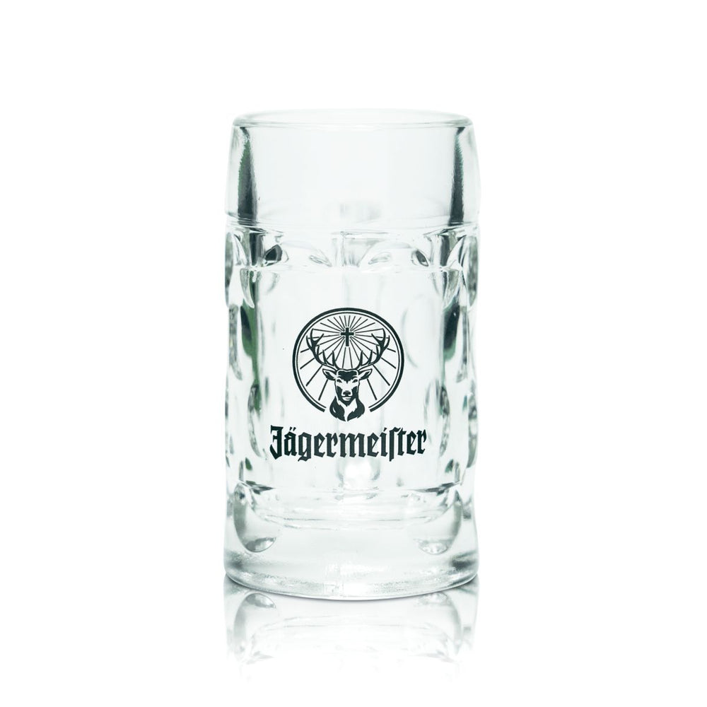 Jägermeister Shotglas Schnapsglas 5cl Bierkrug Stamper Kurzegläser Likörglas