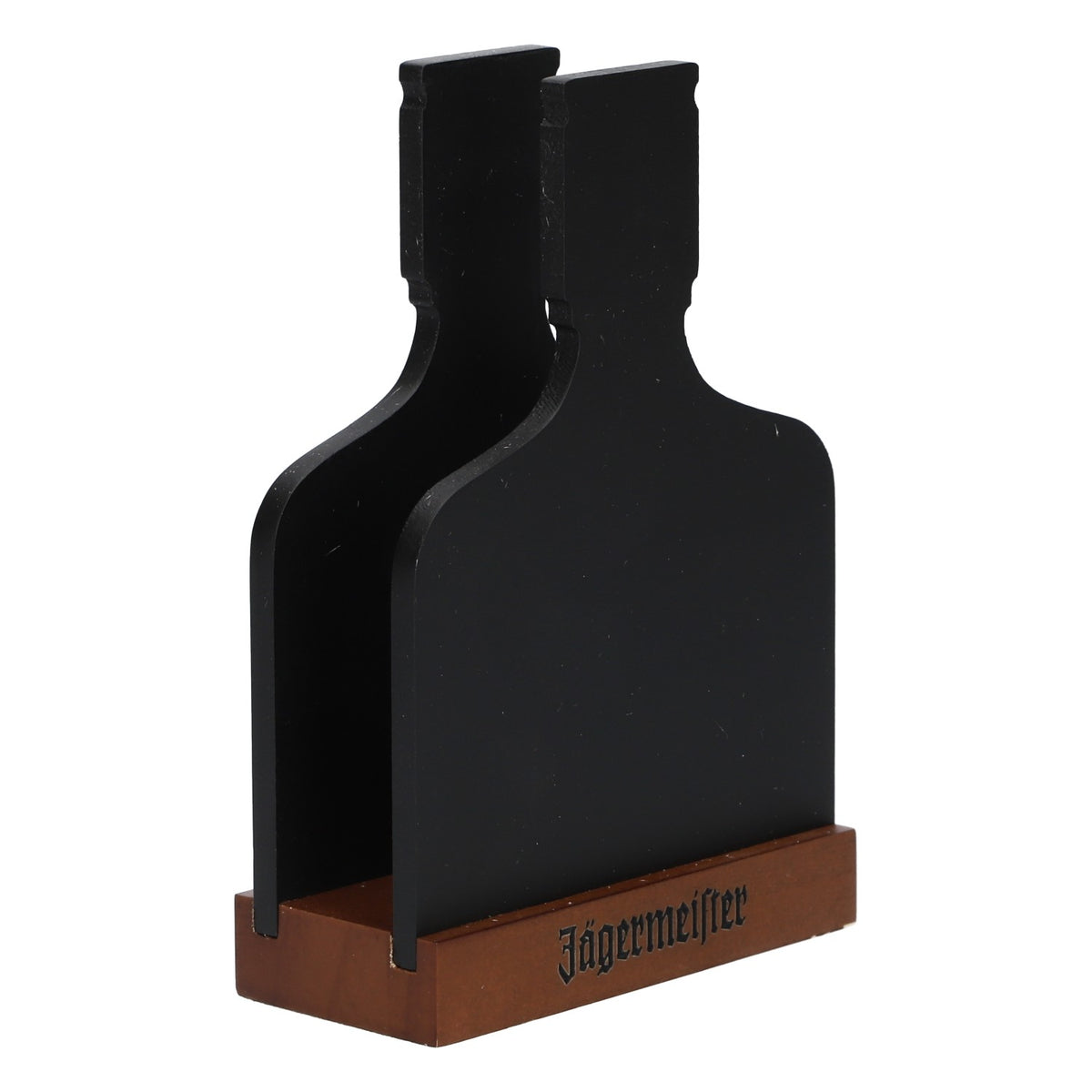 Jägermeister Tischaufsteller Kreidetafel Holzblock Kartenhalter Werbeaufsteller – Ansicht 3