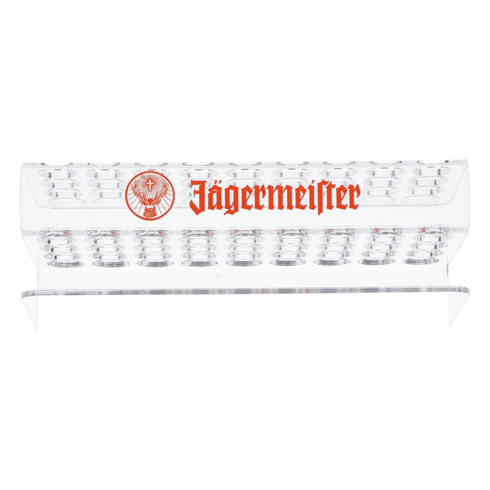 Jägermeister Tooter Rack Shotglashalter Rund Serviertablett Kräuterlikör Kurze