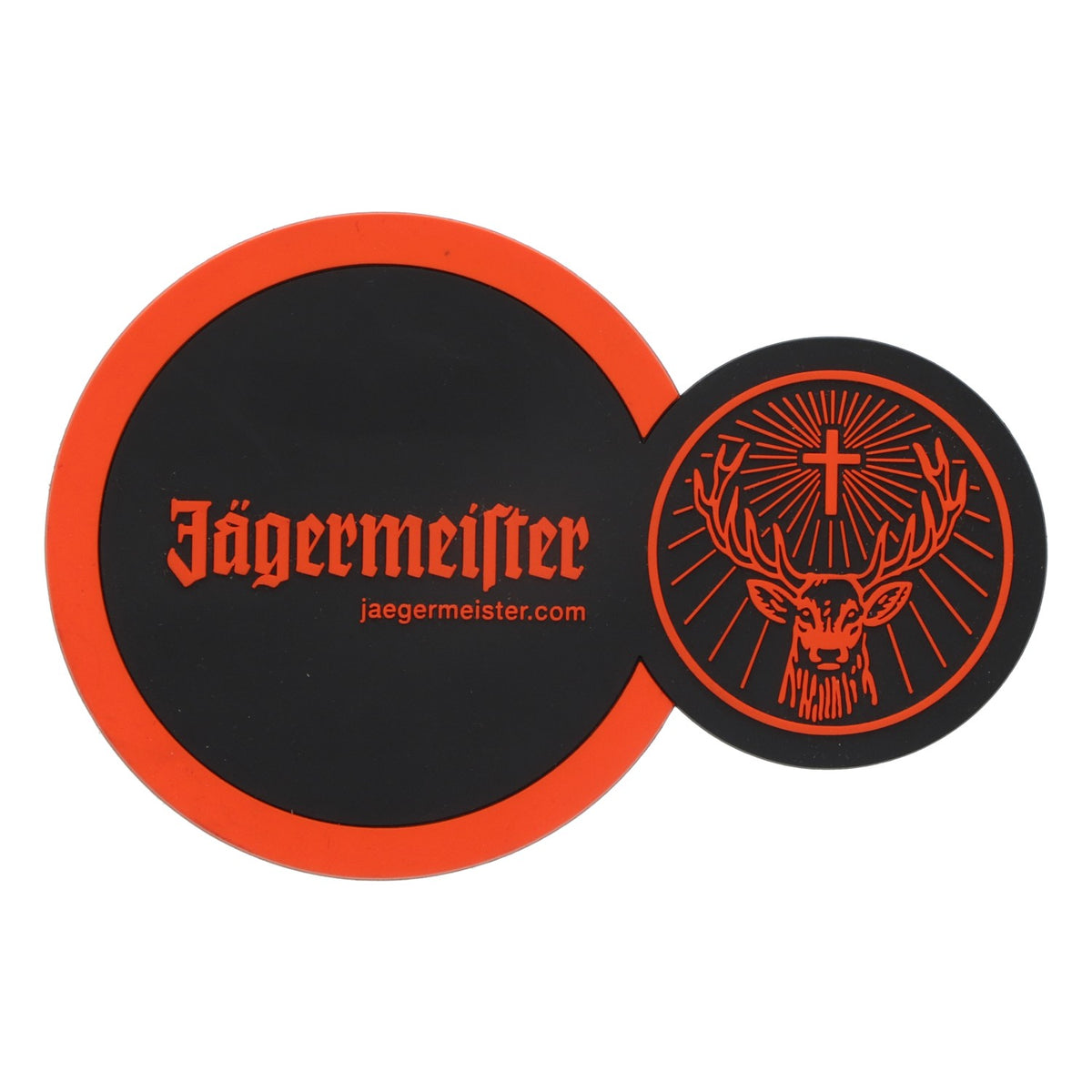 Jägermeister Untersetzer Energy Dose + Glas Filzunterlage Tropfschutz Unterlage