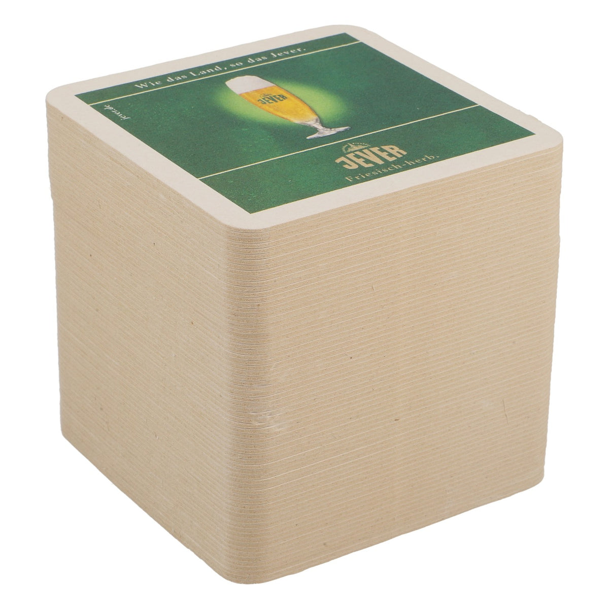 Jever Bier 80 x Bierdeckel Bieruntersetzer Rückseite Gesellschaftsspiele – Ansicht 2