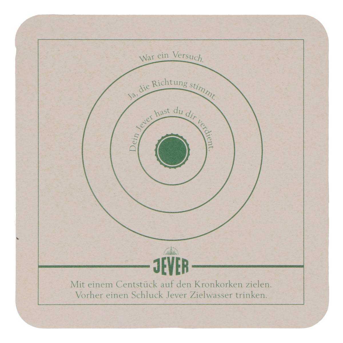 Jever Bier 80 x Bierdeckel Bieruntersetzer Rückseite Gesellschaftsspiele – Ansicht 4