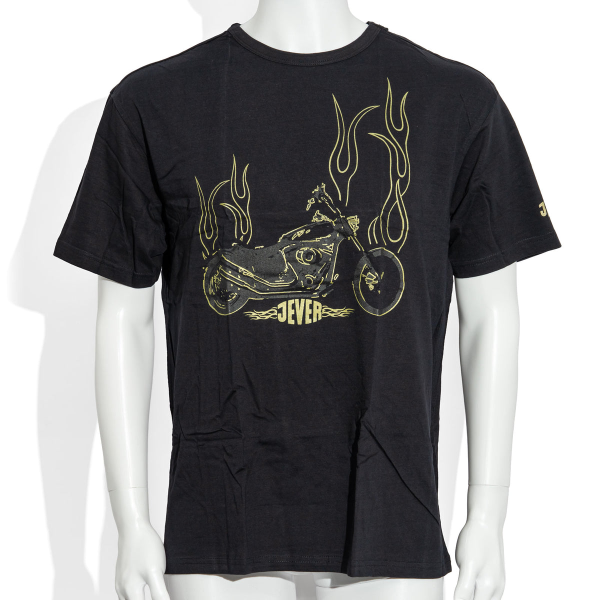 Jever Bier Glas Gr,XL Bikershirt Baumwolle T-Shirt Gold"schwarz Größe