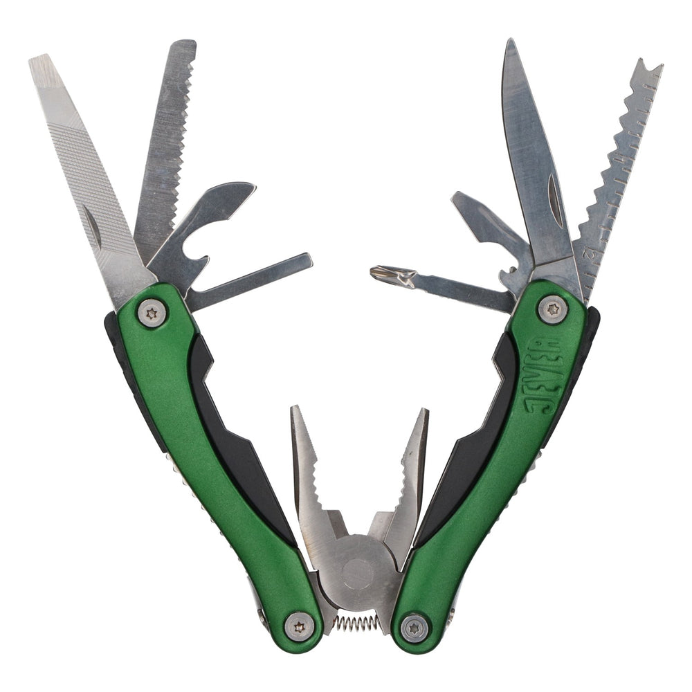 Jever Bier Outdoor Multitool Mulitifunktion 13 Werkzeuge mit Tasche
