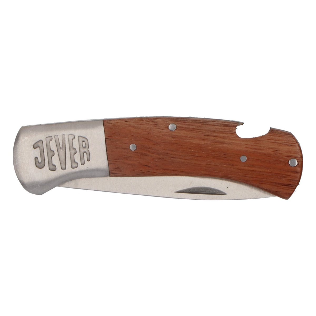 Jever Bier Outdor Taschenmesser Camping Messer Freizeitmesser Holzgriff inkl. Täschchen