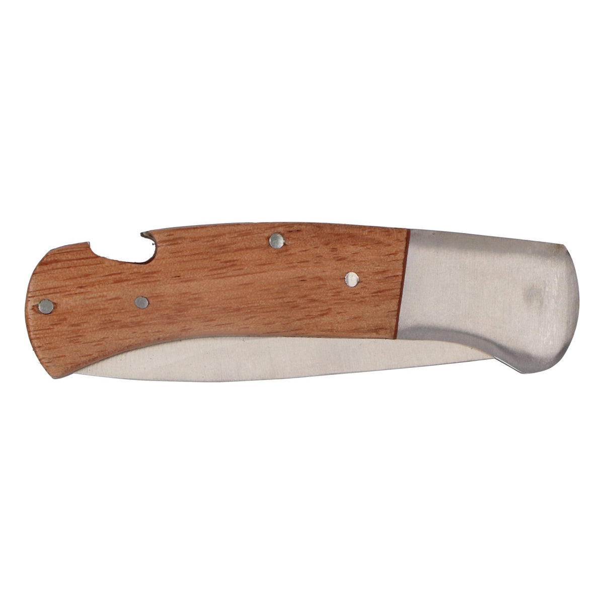 Jever Bier Outdor Taschenmesser Camping Messer Freizeitmesser Holzgriff inkl. Täschchen – Ansicht 4
