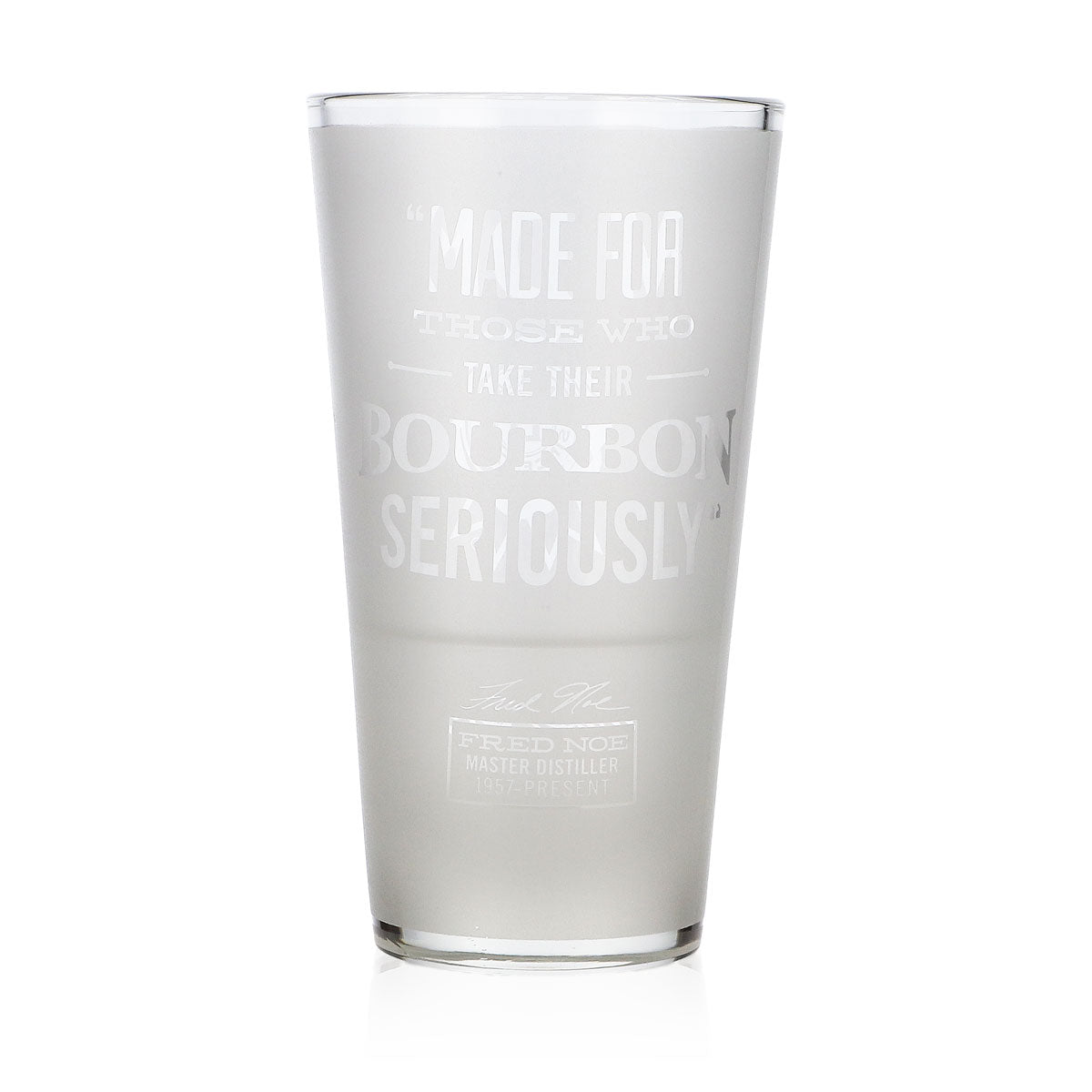 Jim Beam Glas 0,34l Longdrinkglas Whiskey Gläser Satiniert "Made for those…" – Ansicht 4