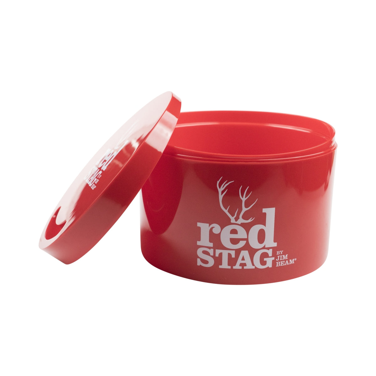 Jim Beam Kühler Eiswürfelbox 10L Deckel Red Stag Cooler Ice Bucket Flaschen Bar – Ansicht 4